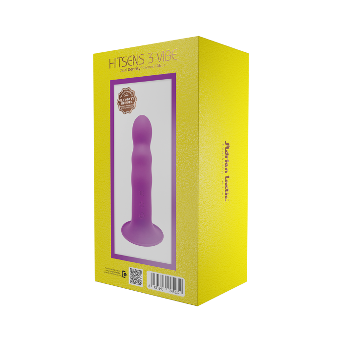 Adrien Lastic - HITSENS 3 Vibe - Dual Density Silicone Dildo