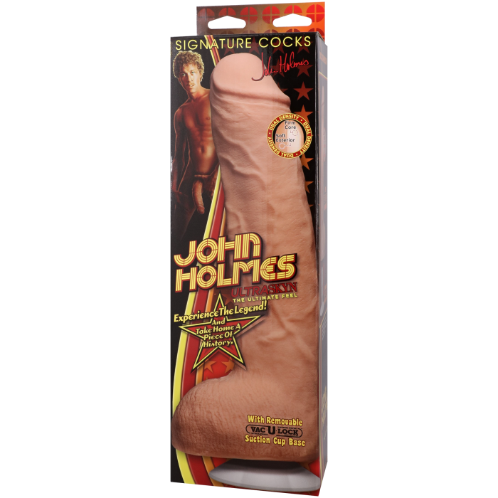 Signature Cocks - John Holmes ULTRASKYN Realistic Cock with Removable Vac-U-Lock Suction Cup