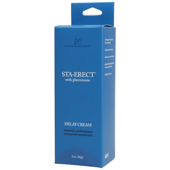 Intimate Enhancements - Sta-Erect with Pheromone - Delay Cream