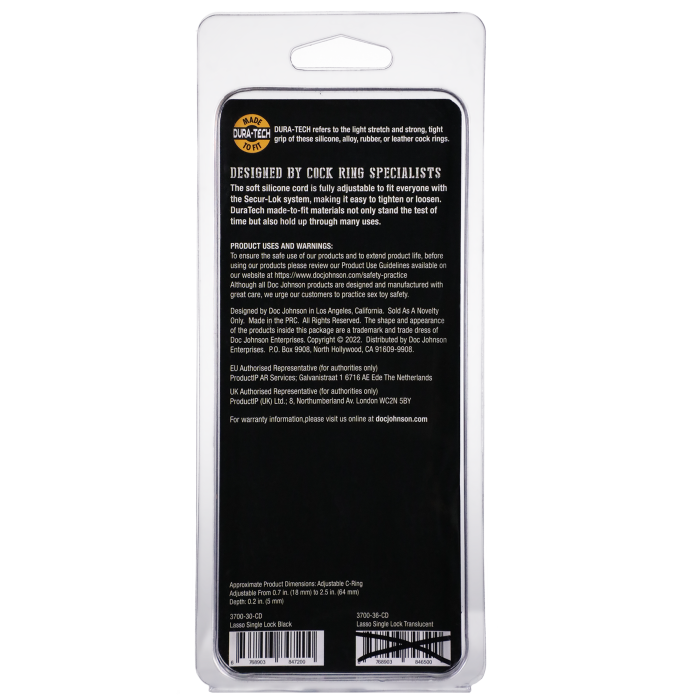 ROCK SOLID - Lasso Single Lock