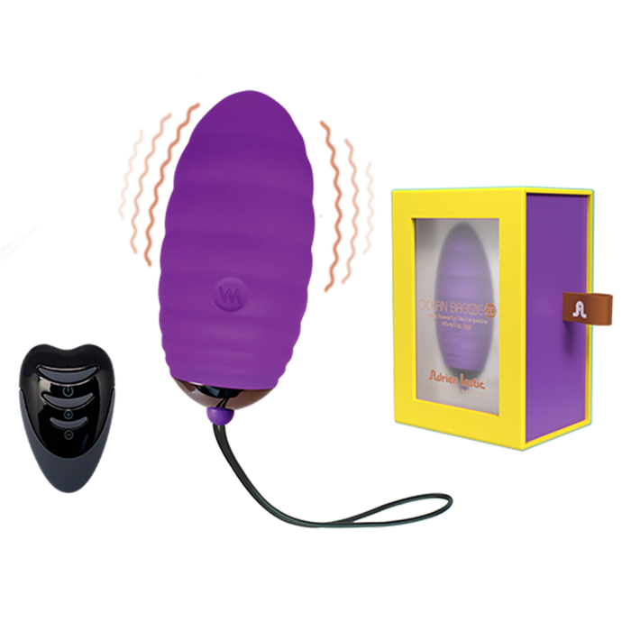 Adrien Lastic - Ocean Breeze 2.0 - Ultra Powerful Rechargeable Vibrating Egg