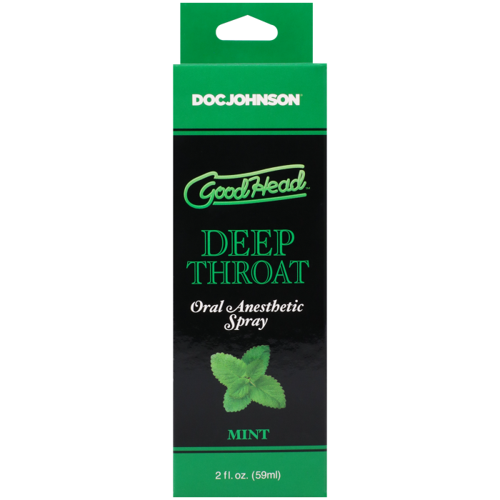 GoodHead - Deep Throat Spray - Mint - 2 fl. oz.