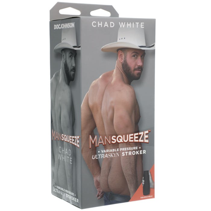 Man Squeeze - Chad White - ULTRASKYN Stroker - Ass