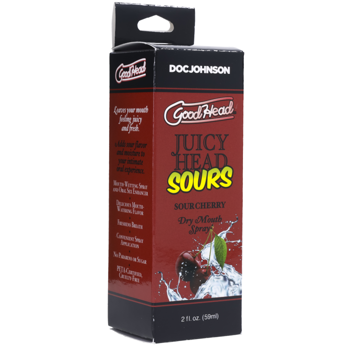 GoodHead - Juicy Head - Dry Mouth Spray - Sour Cherry - 2 fl. oz.