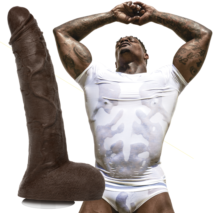 Signature Cocks - Jason Luv - 10 Inch ULTRASKYN Cock with Removable Vac-U-Lock Suction Cup