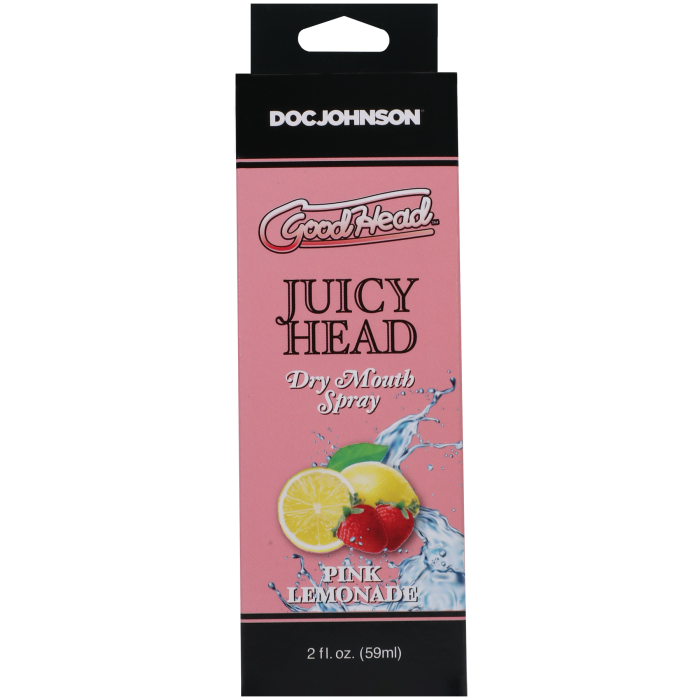 GoodHead - Juicy Head - Dry Mouth Spray - Pink Lemonade - 2 fl. oz.