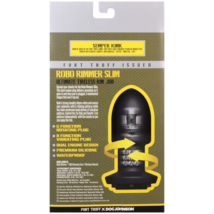Fort Troff - Robo Rimmer Slim with Wireless Remote