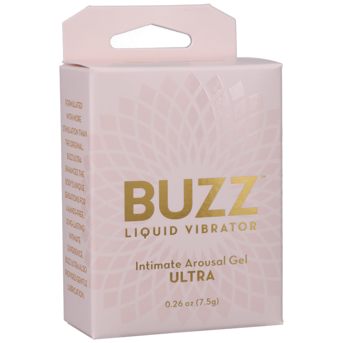 Buzz - Ultra Liquid Vibrator - Intimate Arousal Gel - 0.26 oz.