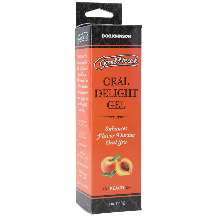 GoodHead - Oral Delight Gel - Peach - 4 oz.