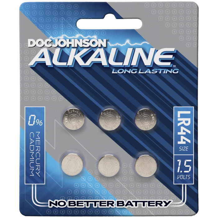 Doc Johnson Alkaline Batteries - 6 LR44
