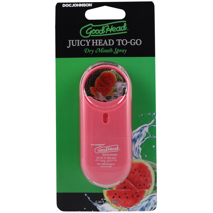 GoodHead - Juicy Head - Dry Mouth Spray To-Go - Watermelon - .30 fl. oz.