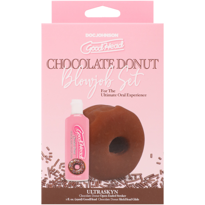 GoodHead - Chocolate Donut Blowjob Set