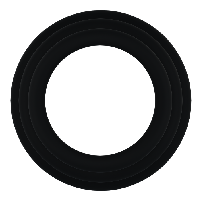 ROCK SOLID - Tri-Pack Silicone Gasket