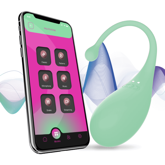 Adrien Lastic - Palpitation - App Control Vibrating Egg Stimulator