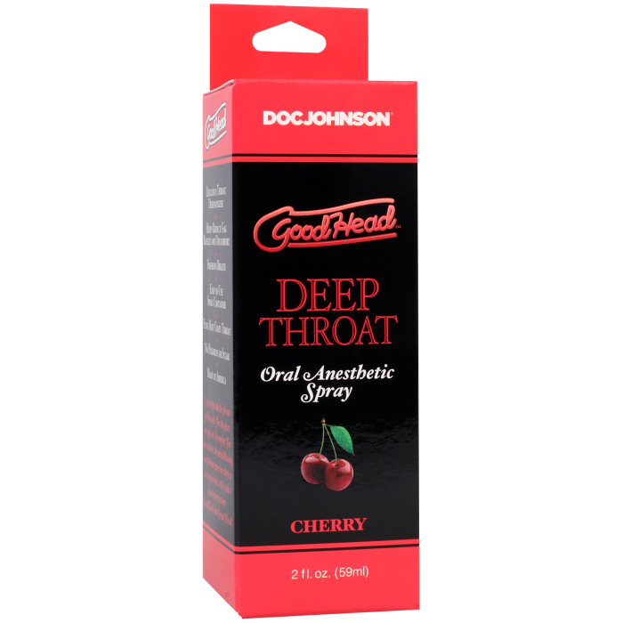 GoodHead - Deep Throat Spray - Cherry - 2 fl. oz.