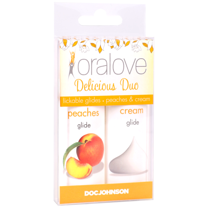 Oralove - Delicious Duo - Peaches & Cream - 2 Pack