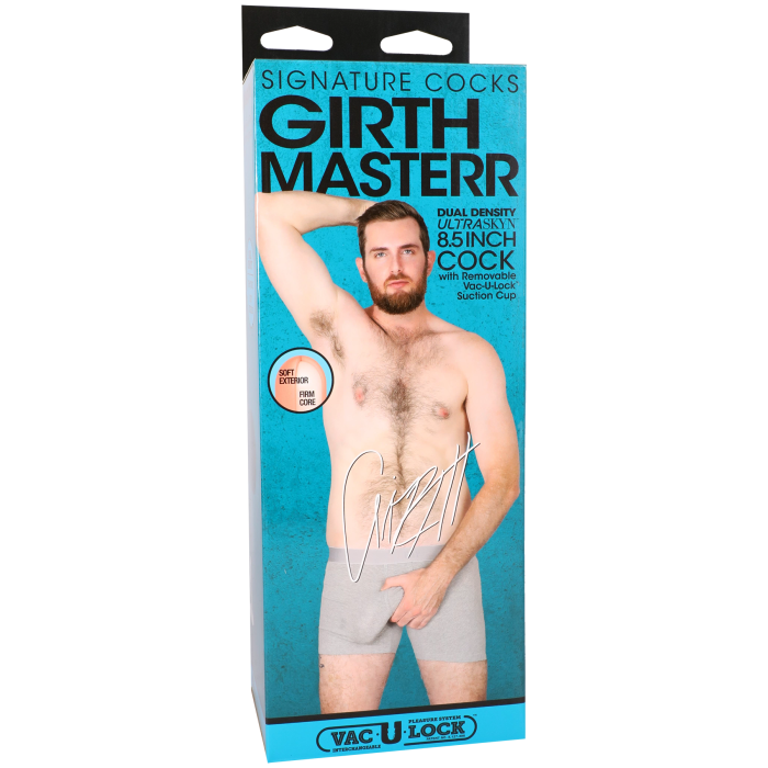 Signature Cocks - Girthmasterr - 8.5 Inch ULTRASKYN Cock with Removable Vac-U-Lock Suction Cup