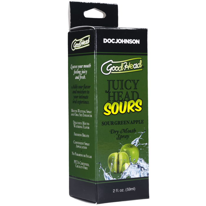 GoodHead - Juicy Head - Dry Mouth Spray - Sour Green Apple - 2 fl. oz.