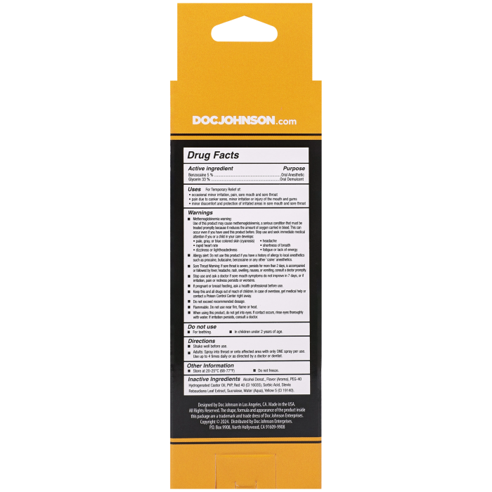 GoodHead - Deep Throat Spray - Mango - 2 fl. oz.