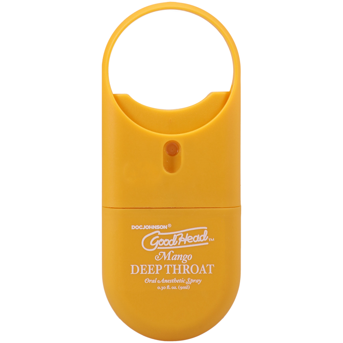 GoodHead - Deep Throat Spray To-Go - Mango - .30 fl. oz.