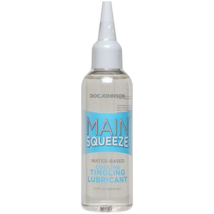 Main Squeeze - Cooling/Tingling Water-Based Lubricant - 3.4 fl. oz.