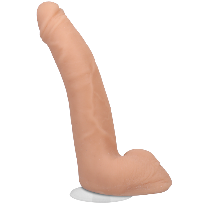 Signature Cocks - Quinton James - 9.5 Inch ULTRASKYN Cock with Removable Vac-U-Lock Suction Cup