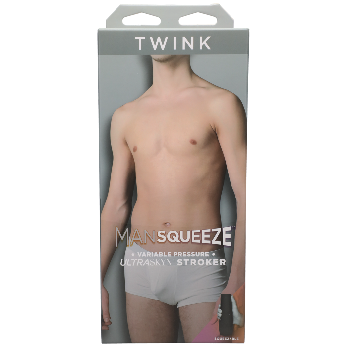 Man Squeeze - Twink - ULTRASKYN Stroker - Ass