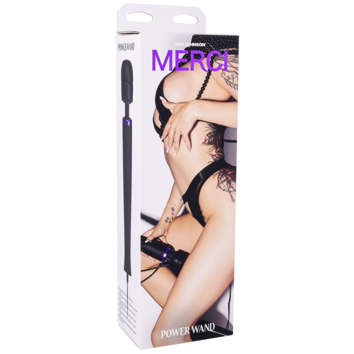Merci - Power Wand - Ultra-Powerful Silicone Wand Massager