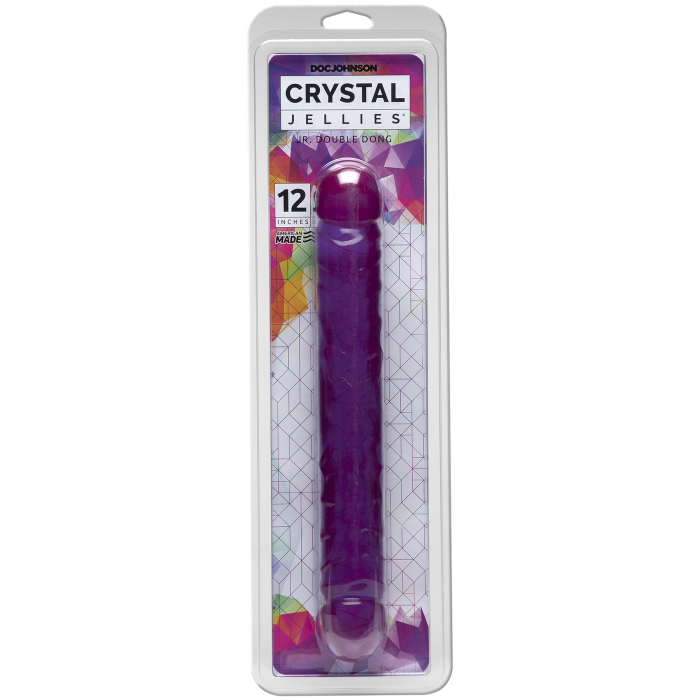 Crystal Jellies - 12 Inch Jr. Double Dong