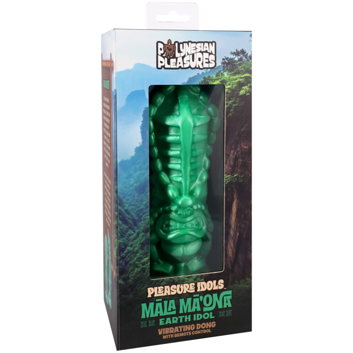 Pleasure Idols - Māla Māʻona - Earth Idol - Rechargeable with Remote