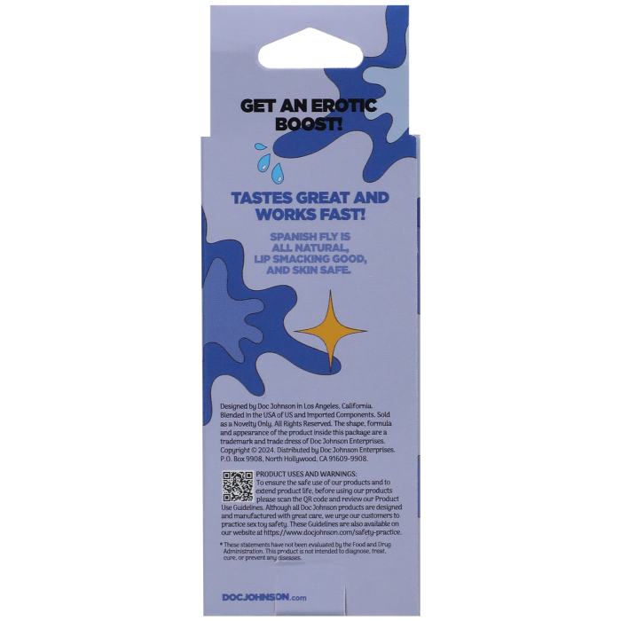 Spanish Fly - Sex Liquid - Blue Raspberry - 1 fl. oz.
