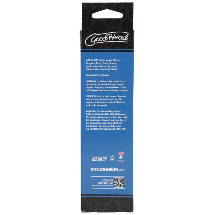 GoodHead - Slick Head Glide - Strawberry - 4 oz.