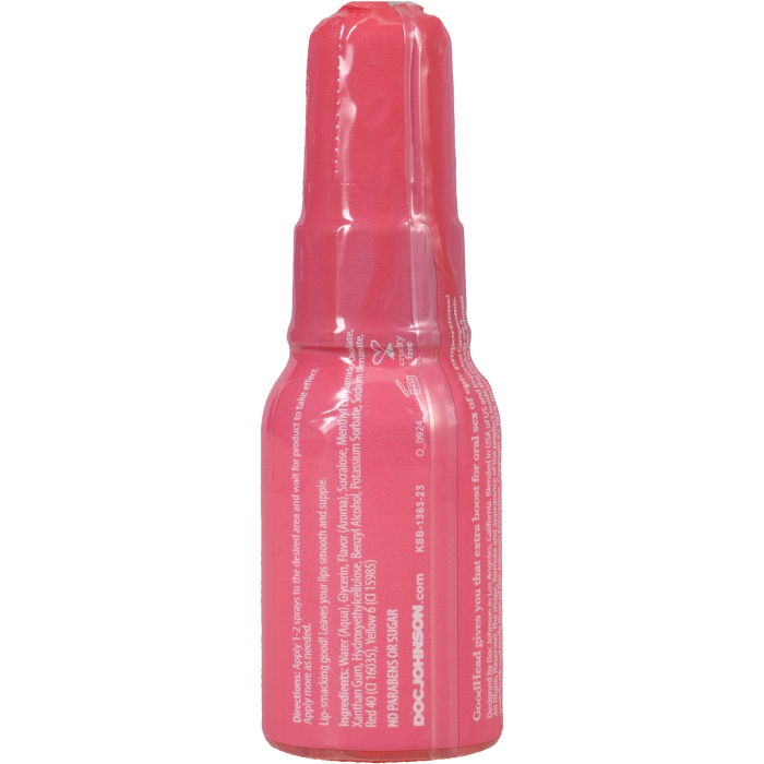 Goodhead - Pussy Pleasure Party Kit, Vibrating Tongue Ring + Watermelon Tingle Spray
