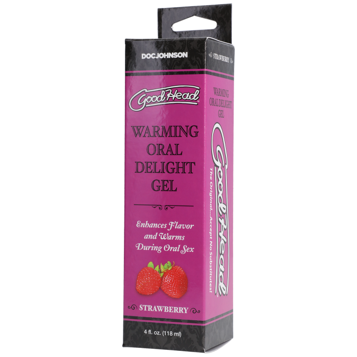 GoodHead - Warming Oral Delight Gel - Strawberry - 4 fl. oz.
