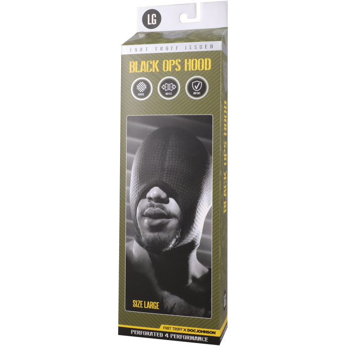 Fort Troff - Black Ops Hood - Large