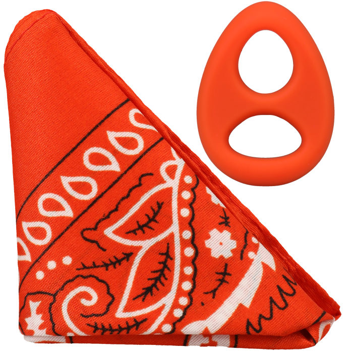 ROCK SOLID - The Code - Silicone C-Ring with Bandana