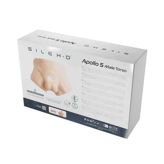 SILEX-D - Apollo S Male Torso + Liquid Silicone Model 2 (7") Dildo