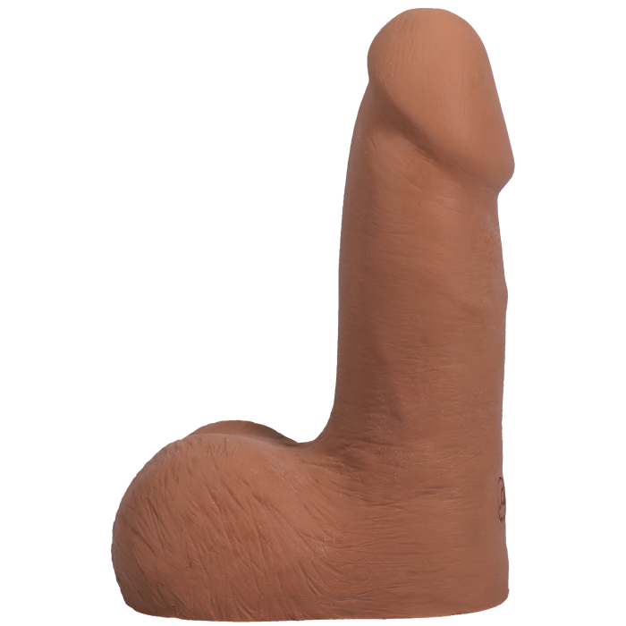 The Realistic Cock - With Removable Vac-U-Lock Suction Cup - ULTRASKYN - 5 Inch (with balls)