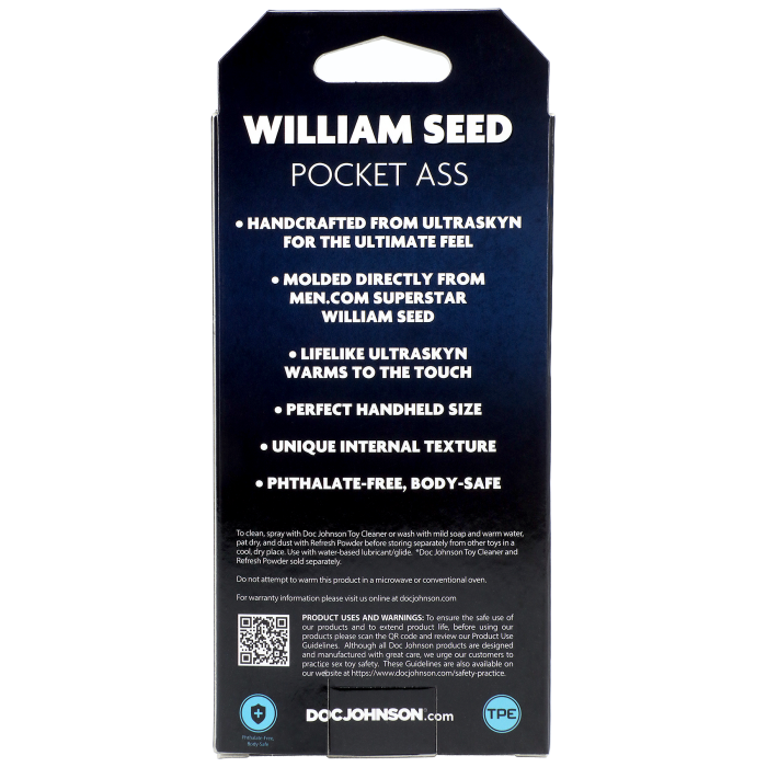 Signature Strokers - William Seed - ULTRASKYN Pocket Ass