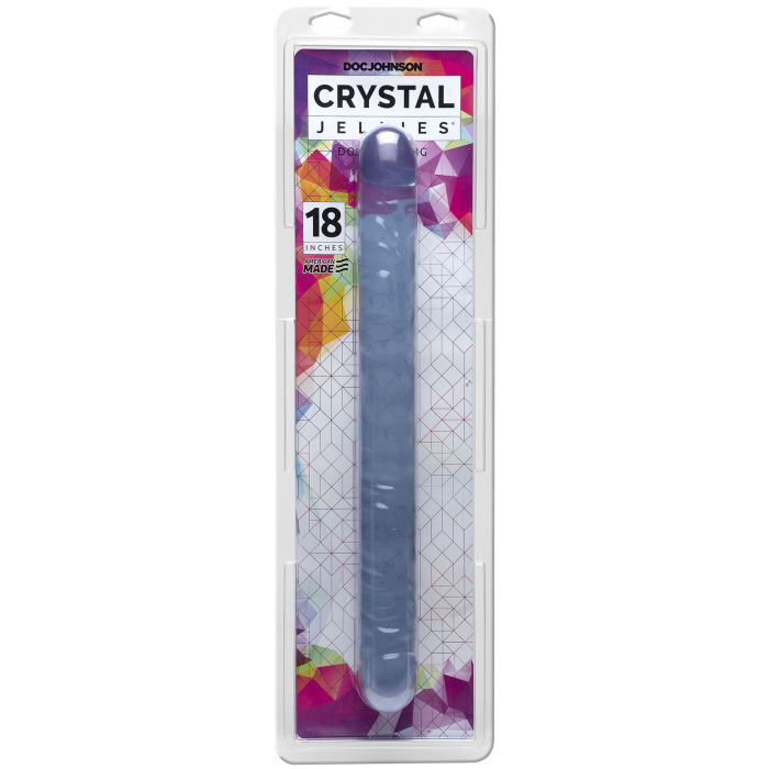 Crystal Jellies - 18 Inch Double Dong