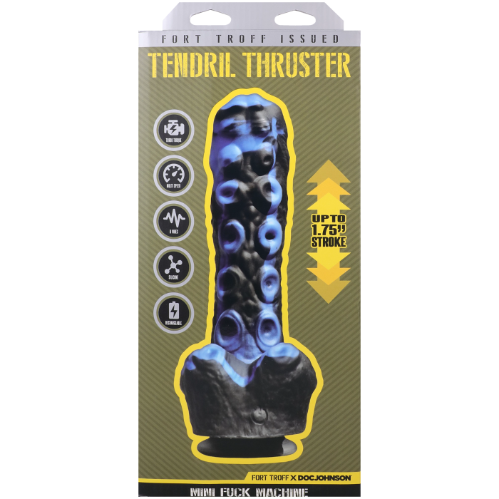 Fort Troff - Tendril Thruster - Mini Fuck Machine - Rechargeable Silicone with Remote
