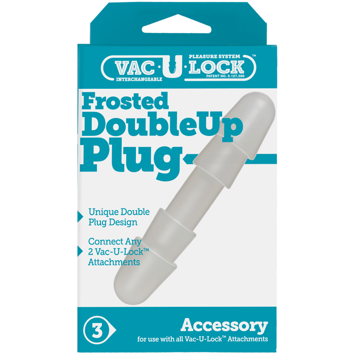 Vac-U-Lock - Frosted Double Up Plug