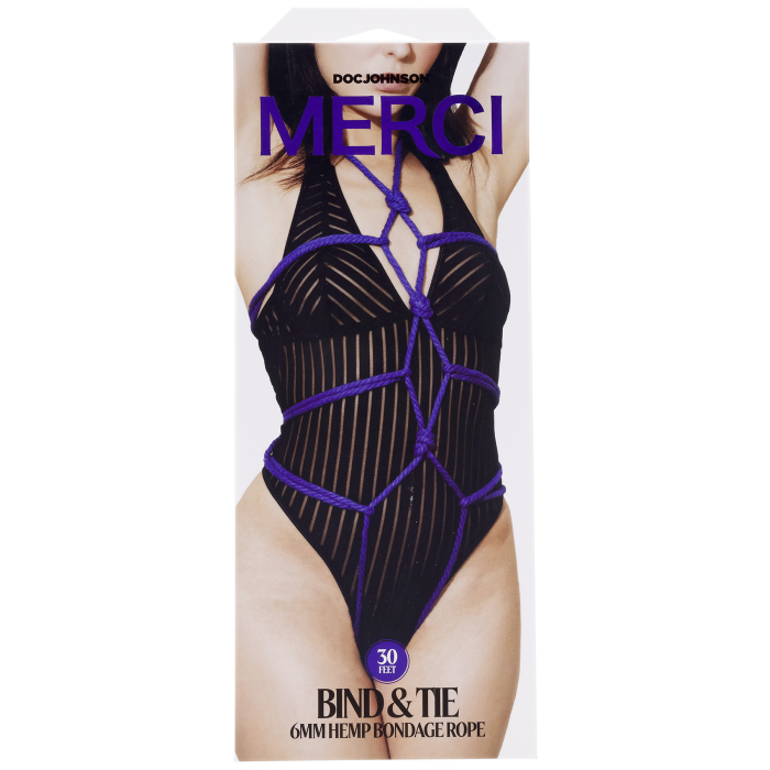 Merci - Bind & Tie - 6mm Hemp Bondage Rope - 30 Feet