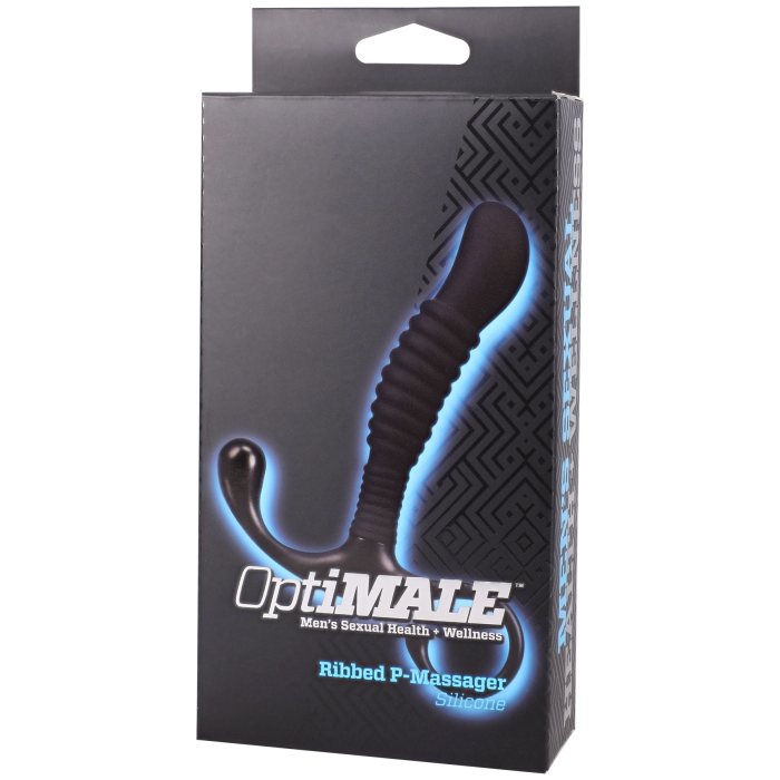 OptiMALE - Ribbed Silicone P-Massager