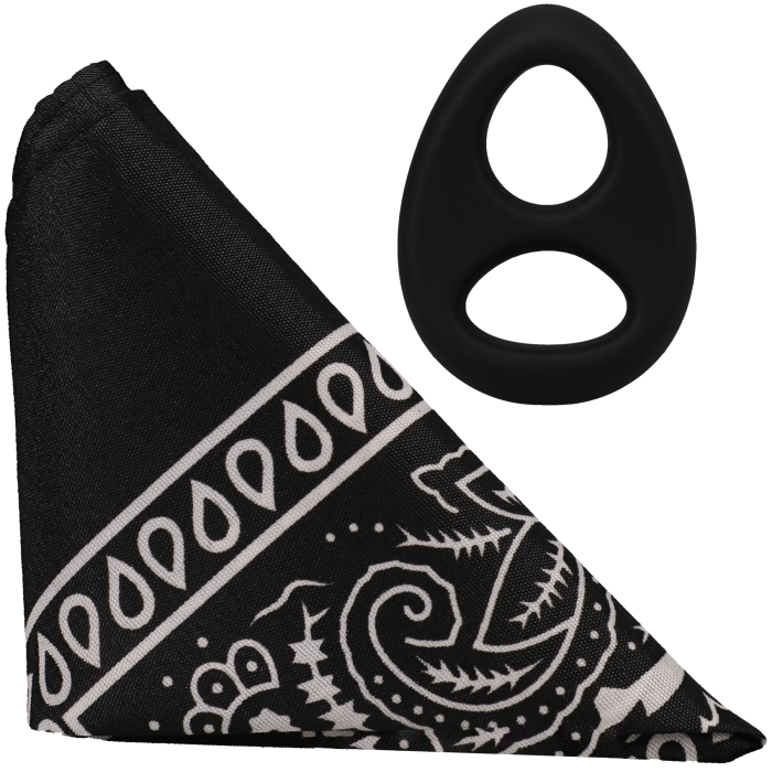 ROCK SOLID - The Code - Silicone C-Ring with Bandana