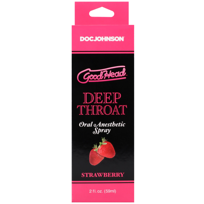 GoodHead - Deep Throat Spray - Strawberry - 2 fl. oz.