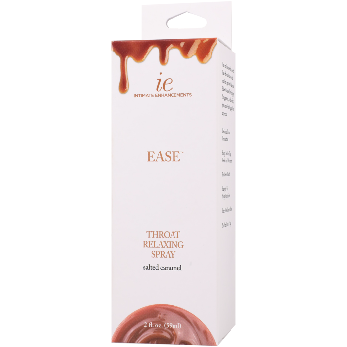 Intimate Enhancements - Ease - Throat Relaxing Spray - Salted Caramel - 2 fl. oz.