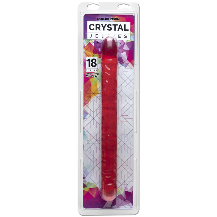 Crystal Jellies - 18 Inch Double Dong