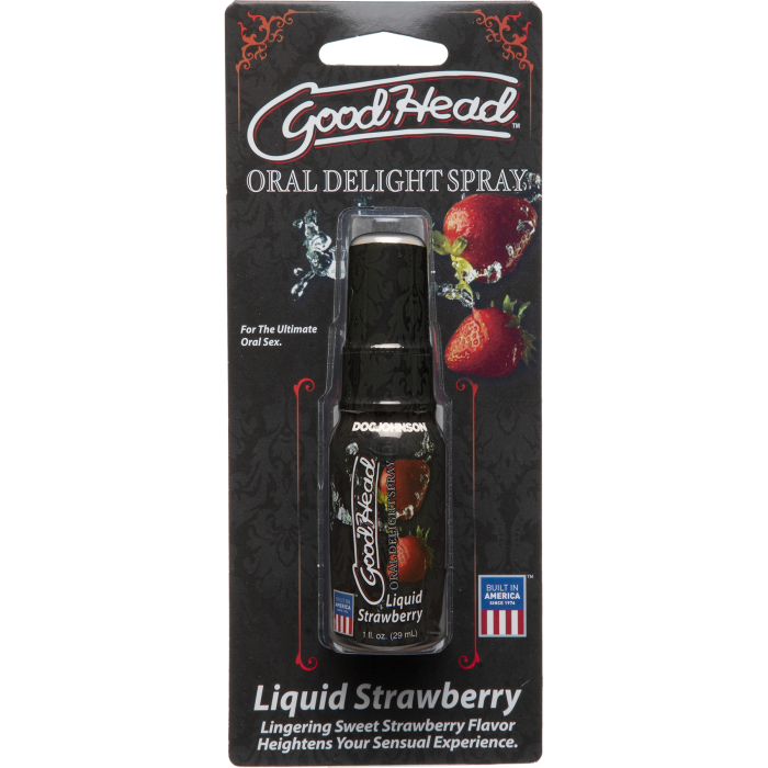 GoodHead - Oral Delight Spray - Liquid Strawberry - 1 fl. oz.