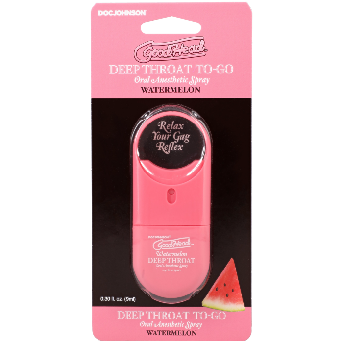 GoodHead - Deep Throat Spray To-Go - Watermelon - .30 fl. oz.